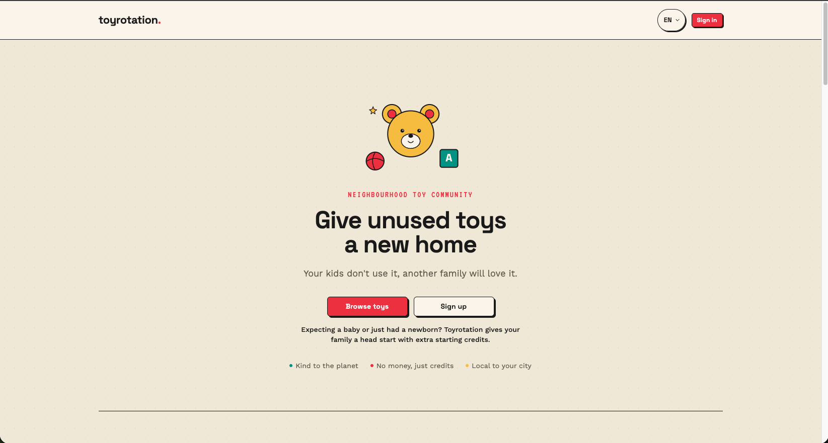 ToyRotation: AI-powered toy marketplace